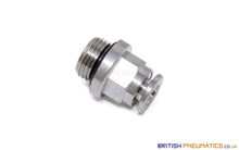 Load image into Gallery viewer, 1/4 Bsp To 4Mm Male Stud Push-In Fitting (Nickel Plated Brass) General