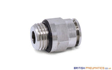 Load image into Gallery viewer, 1/4 Bsp To 8Mm Male Stud Push-In Fitting (Nickel Plated Brass) General