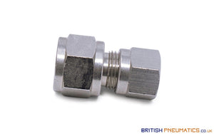 1/4 Female Bsp To 8Mm Stud Compression Fitting (Nickel Plated Brass) General