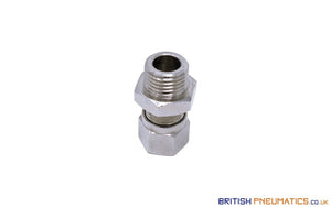 1/4 To 8Mm Compression Fitting Bsp Stud (Nickel Plated Brass) General