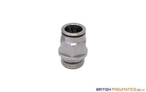 14Mm To 1/2 Straight Parallel Male Stud Push-In Fitting (Nickel Plated Brass) General
