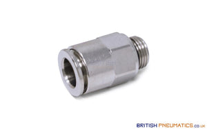 1/8 Bsp To 8Mm Male Stud Push-In Fitting (Nickel Plated Brass) General