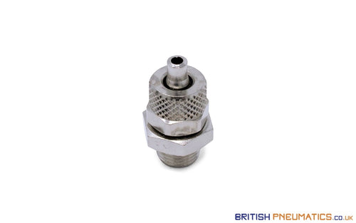 1/8 Bsp To 8Mm Male Stud Rapid Fittings (Nickel Plated Brass) General