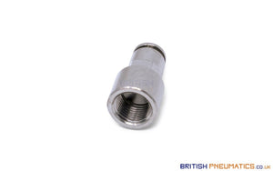 1/8 To 4Mm Female Stud Push-In Fitting (Nickel Plated Brass) General