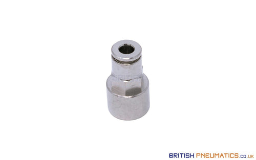 1/8 To 4Mm Female Stud Push-In Fitting (Nickel Plated Brass) General