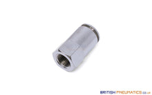 Load image into Gallery viewer, 1/8 To 8Mm Female Stud Push-In Fitting (Nickel Plated Brass) General