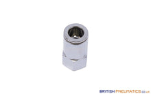 Load image into Gallery viewer, 1/8 To 8Mm Female Stud Push-In Fitting (Nickel Plated Brass) General