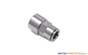 3/8 To 10Mm Female Stud Push-In Fitting (Nickel Plated Brass) General