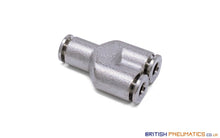 Load image into Gallery viewer, 4Mm Intermediate Y Push-In Fitting (Nickel Plated Brass) General