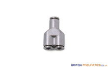 Load image into Gallery viewer, 4Mm Intermediate Y Push-In Fitting (Nickel Plated Brass) General