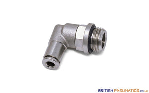 4Mm To 1/4 Swivel Elbow Push-In Fitting (Nickel Plated Brass) General