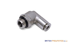 Load image into Gallery viewer, 4Mm To 1/8 Bsp Swivel Elbow Push-In Fitting (Nickel Plated Brass) General