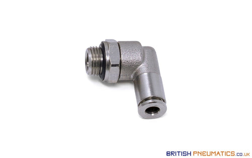 4Mm To 1/8 Bsp Swivel Elbow Push-In Fitting (Nickel Plated Brass) General