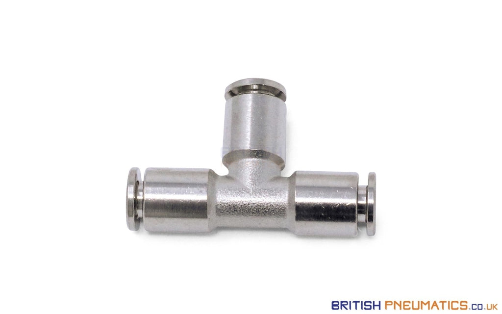4Mm Union Tee Push-In Fitting (Nickel Plated Brass) General