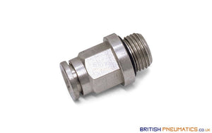 5Mm To 1/8 Straight Parallel Male Stud Push-In Fitting (Nickel Plated Brass) General