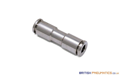 5Mm To Union Straight Push-In Fitting Connector (Nickel Plated Brass) General