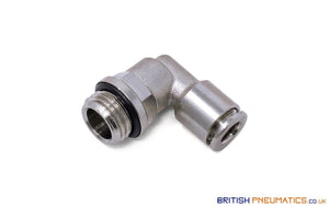 6Mm To 1/4 Bsp Swivel Elbow Push-In Fitting (Nickel Plated Brass) General