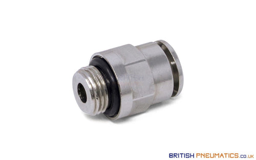 6Mm To 1/8 Straight Parallel Male Stud Push-In Fitting (Nickel Plated Brass) General