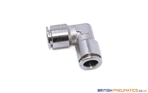 6Mm To Elbow Union Push-In Fitting (Nickel Plated Brass) General
