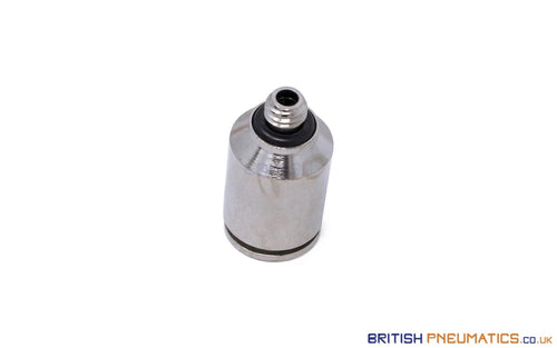 6Mm To M5 Male Stud Push-In Fitting (Nickel Plated Brass) General