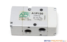 Load image into Gallery viewer, API A1P130 Pneumatic Valve 1/8&quot; 3/2 Normally Closed (Pneumatically Operated) - British Pneumatics