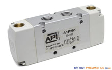 Load image into Gallery viewer, API A1P251 Pneumatic Valve 1/4&quot; 5/2 (Pneumatically Operated) - British Pneumatics (Online Wholesale)