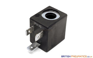 API ASA3302450 (for AEP) AC24V Solenoid Valve Coil AC24V 8VA - British Pneumatics (Online Wholesale)