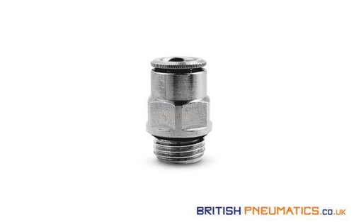 Camozzi 6512 10 1/4 Bspp And Metric With O-Ring Parallel Male Stud Coupling Push-In Fitting General