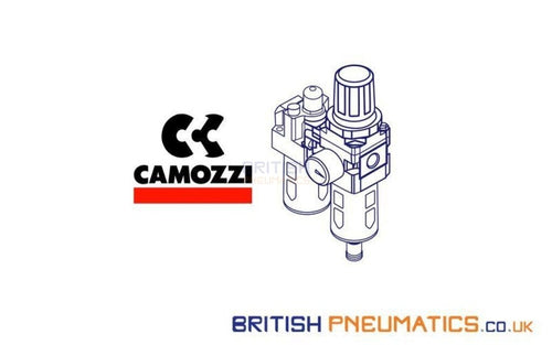 Camozzi Fr-Mx1-3/8-Kit 25 Micron 0.5-10 Bar Semi Auto Filter Regulator Kit Mx2 General
