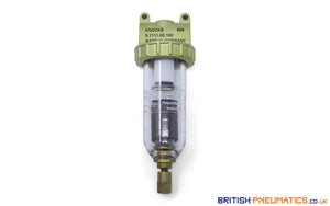 Knocks DF.11 M AM10 Pneumatic Filter F, 1/4", Auto Drain - British Pneumatics (Online Wholesale)