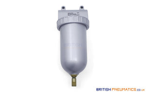 Knocks DF.33 M AM10 Pneumatic Filter G1/2" Metal-bowl, Auto drain (Germany) - British Pneumatics (Online Wholesale)