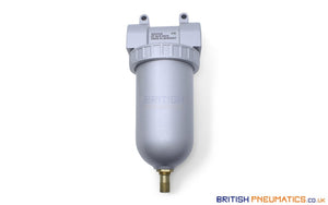 Knocks DF.34 M AM10 Pneumatic Filter, 3/4", Auto Drain (Germany) - British Pneumatics (Online Wholesale)