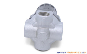 Knocks DR.01 Pneumatic Pressure Regulator, 1/4" (0.1-3 BAR) - British Pneumatics (Online Wholesale)