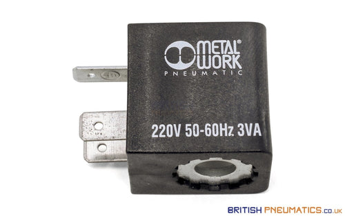 Metal Work 22 D8 BA 3VA-220VAC (W0215000131) - British Pneumatics (Online Wholesale)
