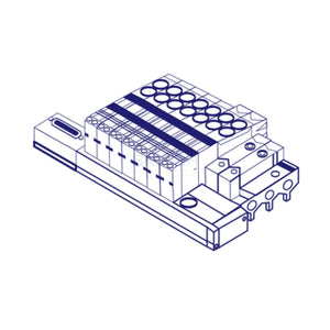 Metal Work CSA-18-06 Manifold (0221000600) 1/8" - British Pneumatics (Online Wholesale)