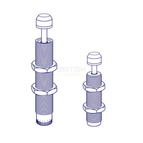 Mindman MAD-2016 Shock absorbers - British Pneumatics