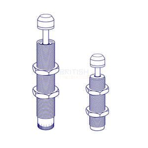 Mindman MAD-2016 Shock absorbers - British Pneumatics