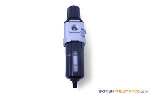 Mindman MAFR300L-10A-D Filter Regulator Auto Drain 1/2" BSP - British Pneumatics (Online Wholesale)