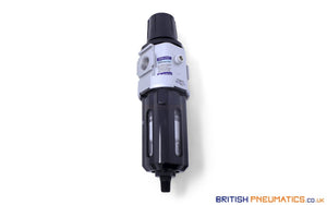 Mindman MAFR300L-10A-D Filter Regulator Auto Drain 1/2" BSP - British Pneumatics (Online Wholesale)