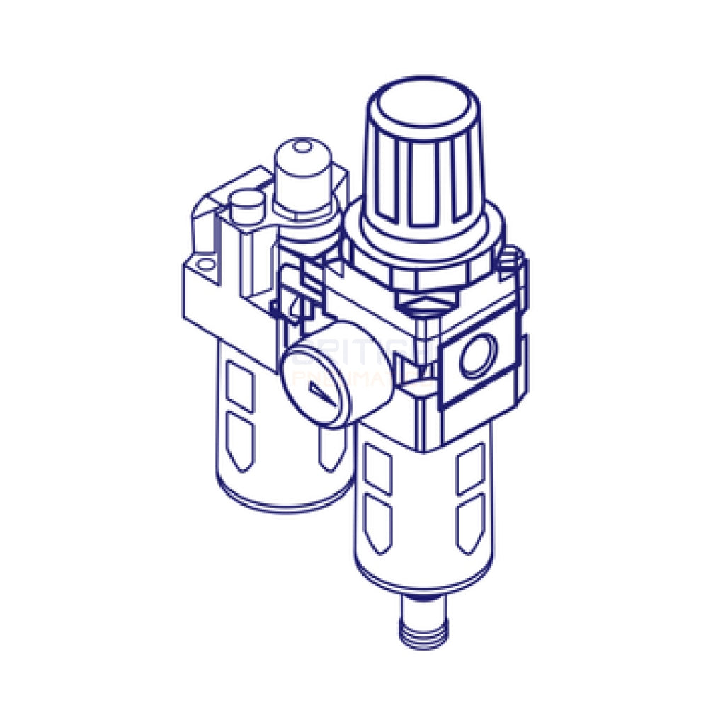 Mindman MAL-200-8A Air Lubricator 1/4