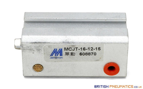 Mindman MCJT-16-12-15 Compact Cylinder - British Pneumatics (Online Wholesale)