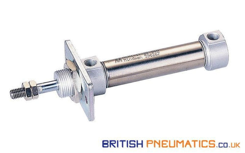 Mindman MCMI-11-10-25 MIni Cylinder (ISO6432) - British Pneumatics (Online Wholesale)
