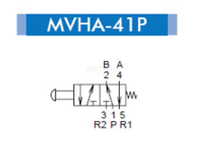 Load image into Gallery viewer, Mindman MVHA-41P Hand Valve 1/8&quot; - British Pneumatics