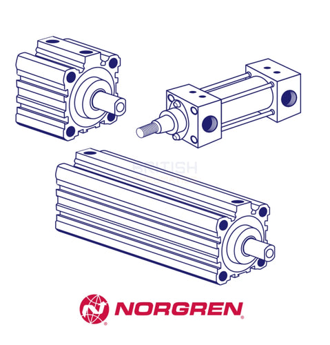 Norgren RM/9125/100 Pneumatic Cylinder - British Pneumatics (Online Wholesale)