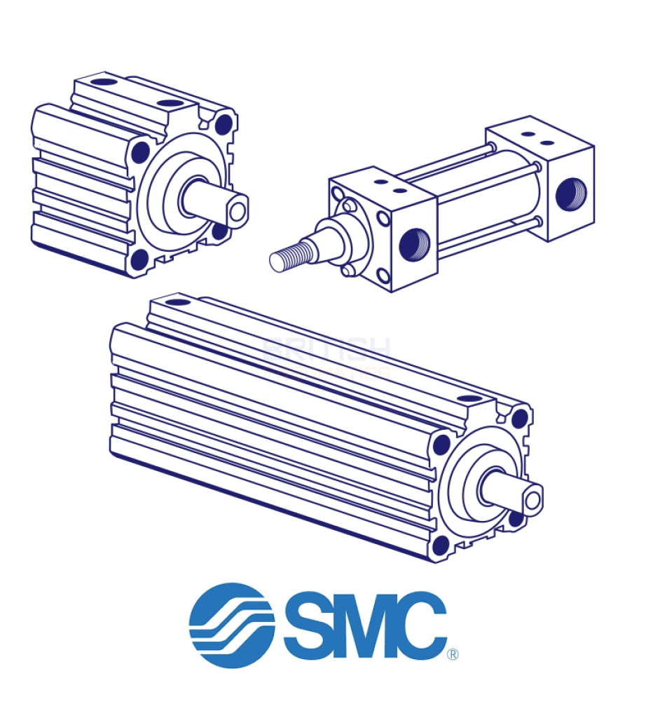 Smc C85F20-10-R Pneumatic Cylinder General