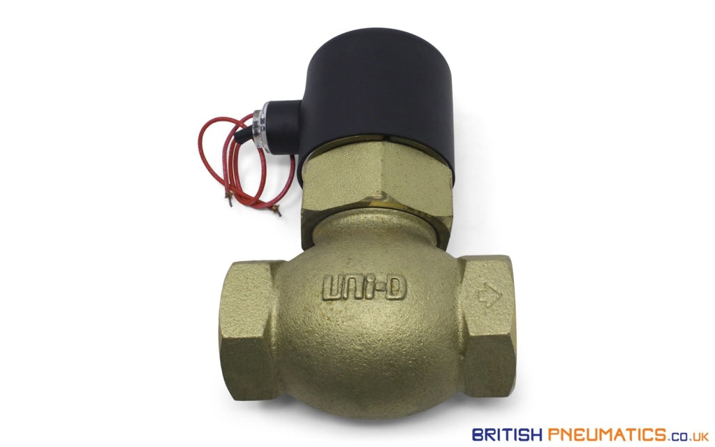 Uni-D US-25 AC220V Solenoid Valve for Water and Steam 1