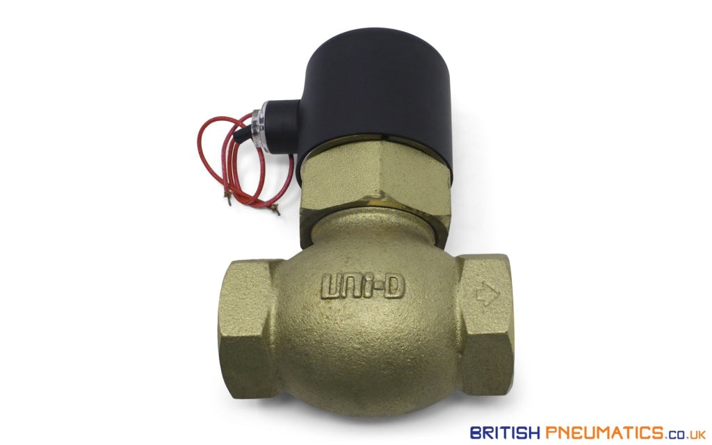 Uni-D US-35 (AC220V/DC24V) Solenoid Valve for Water & Steam - British Pneumatics (Online Wholesale)