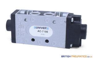 Univer AC-7100 Solenoid Valve, 1/8" 5/2 - British Pneumatics (Online Wholesale)