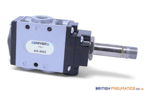 Univer AG-3003 Poppet Valve for Vacuum, 1/4" - British Pneumatics (Online Wholesale)