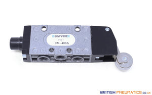 Univer CM-400A Roller Lever Mechanical Spool Valve, 1/8" - British Pneumatics (Online Wholesale)